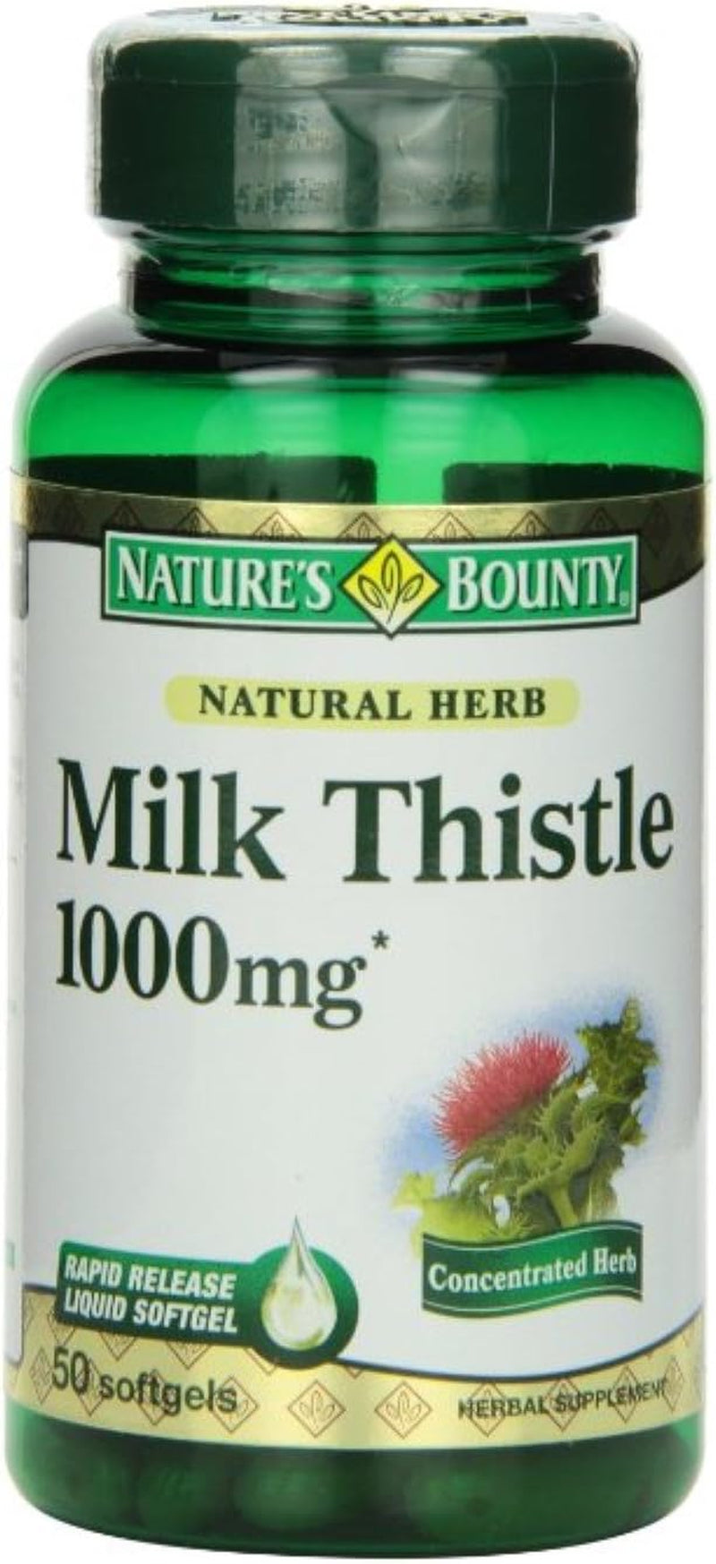 Milk Thistle 1000Mg Softgels 50 Ea (Pack of 12)