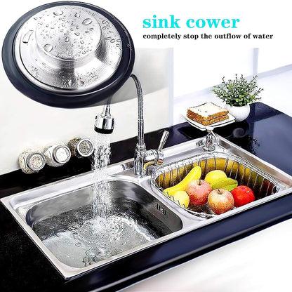 3 Pack Kitchen Sink Stopper Strainer, Kitchen Sink Basket Strainer, Kitchen Sink Stopper or Kitchen Sink Perforated Basket Drain Filter Sieve