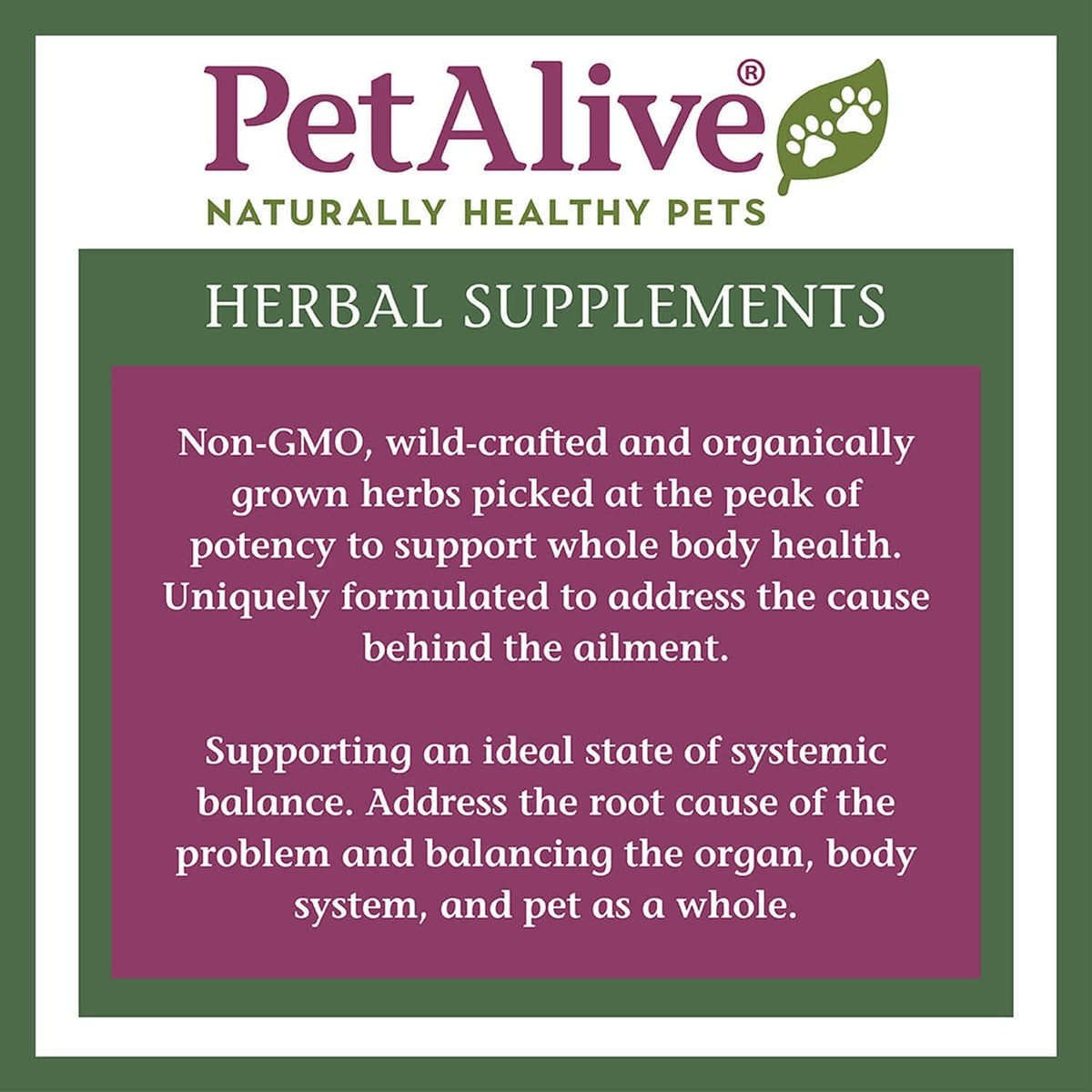 Petalive Urinary Combopack for Pets